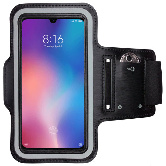 Xiaomi Mi 9 Handy Armband Sportarmband Tasche Schlüsselfach Armtasche