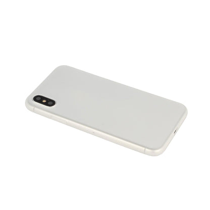 Hülle für Apple iPhone X/Xs Handyhülle Silikon Tasche Case Schutzhülle Weiß