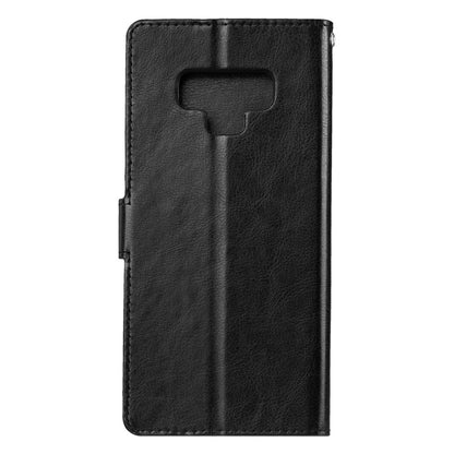 Hülle für Samsung Galaxy Note 9 Handyhülle Flip Case Schutzhülle Schwarz
