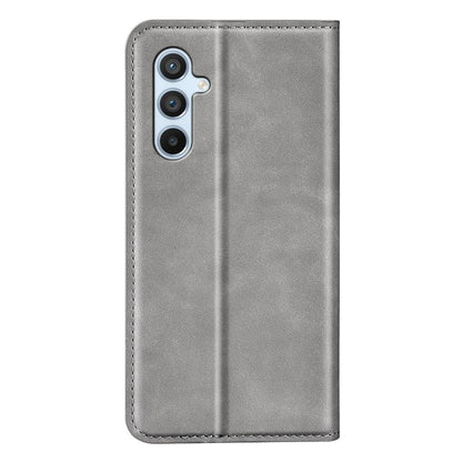Hülle für Samsung Galaxy A54 5G Handyhülle Flip Case Cover Tasche Etui Grau