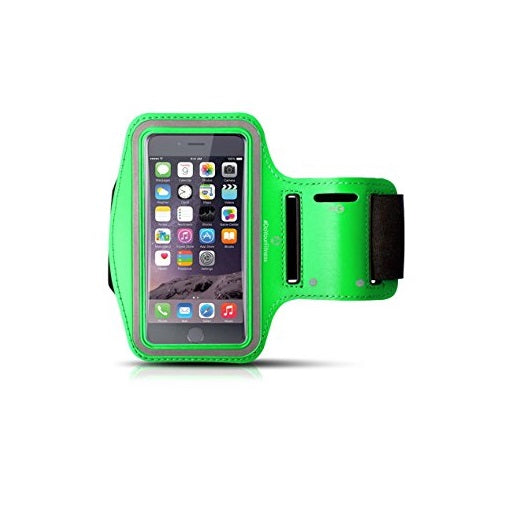 Armband für Apple iPhone 7/8 Sportarmband Fitness Hülle Jogging Arm Tasche Laufhülle Grün