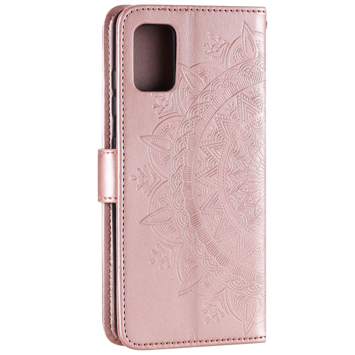 Hülle für Samsung Galaxy Note10 Lite Handyhülle Flip Case Schutzhülle Cover Mandala Rose