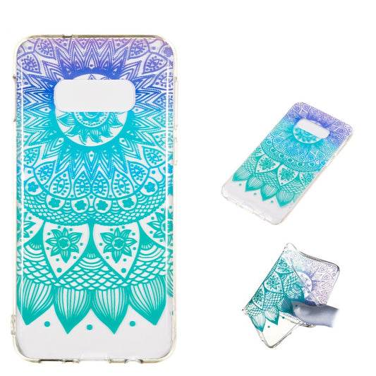 Hülle für Samsung Galaxy S10e Handyhülle Silikon Case Schutzhülle Motiv Mandala