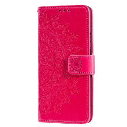 Hülle für Samsung Galaxy S20 Handyhülle Flip Case Schutzhülle Cover Mandala Pink