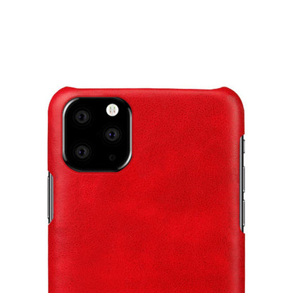 Hülle für Apple iPhone 11 Pro [5,8 Zoll] Handyhülle Retro Cover Schutzhülle Rot