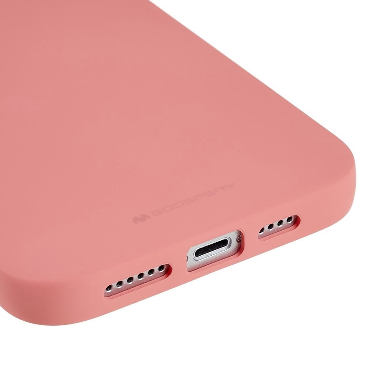 Hülle für Apple iPhone 14 Plus Handyhülle Silikon Case Cover Matt Lachsfarben