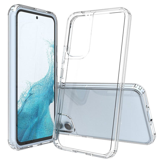 Hülle für Samsung Galaxy A54 5G Handy Case Hybrid Silikon Bumper Cover Klar