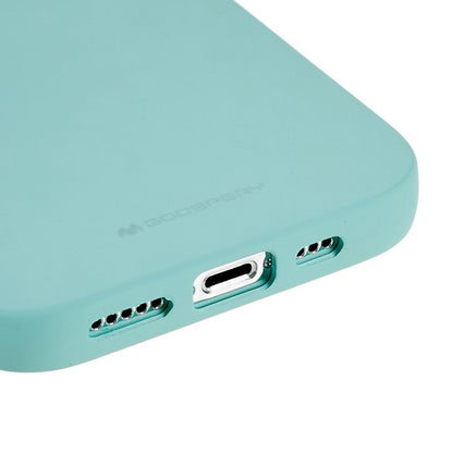 Hülle für Apple iPhone 14 Pro Handyhülle Silikon Case Cover Bumper Matt Grün
