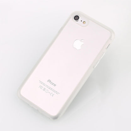 Hülle für Apple iPhone SE 2020 / 2022 Handyhülle Case Bumper transparent Weiß