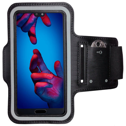 Huawei P20 Handy Sport Armband Hülle Sportarmband Fitness Laufhülle