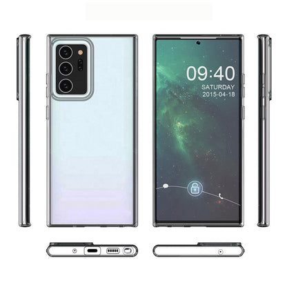 Hülle für Samsung Galaxy Note20 Ultra Handyhülle Silikon Cover Case Transparent