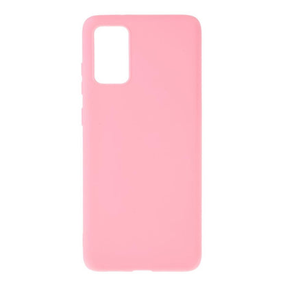 Hülle für Samsung Galaxy A41 Handyhülle Silikon Case Cover Bumper Matt Rosa