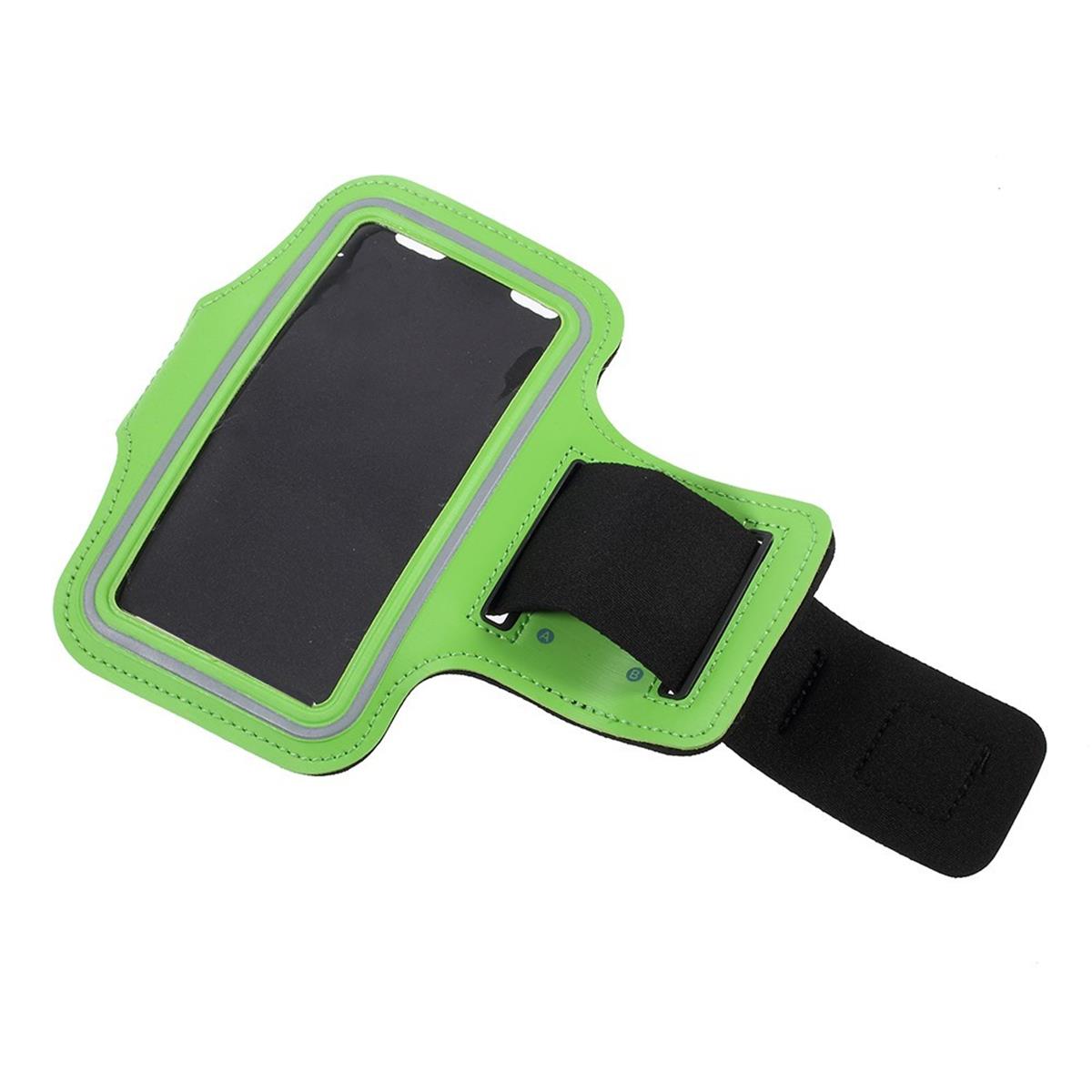 Universal Sport Armband Handy Tasche für Smartphones von 6,6" bis 6,9" Grün