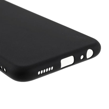 Hülle für Samsung Galaxy A22 5G Handyhülle Silikon Case Cover Etui Matt Schwarz