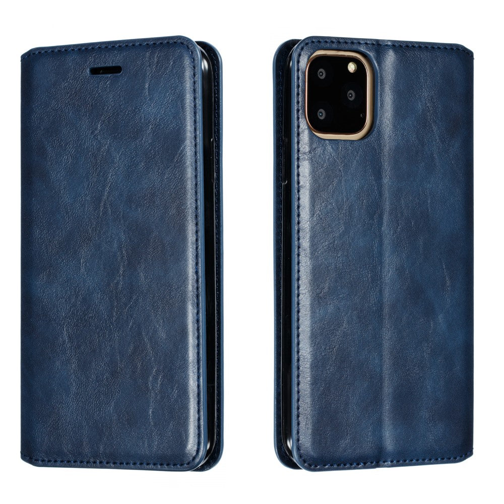 Hülle für Apple iPhone 11 Pro Max [6,5 Zoll] Handyhülle Etui Flip Case Schutzhülle Blau