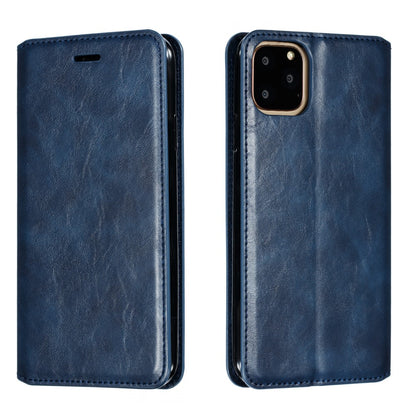 Hülle für Apple iPhone 11 Pro Max [6,5 Zoll] Handyhülle Etui Flip Case Schutzhülle Blau