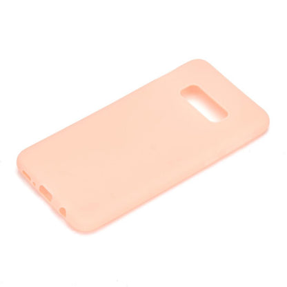 Hülle für Samsung Galaxy S10e Handyhülle Silikon Case Schutzhülle matt Rosa