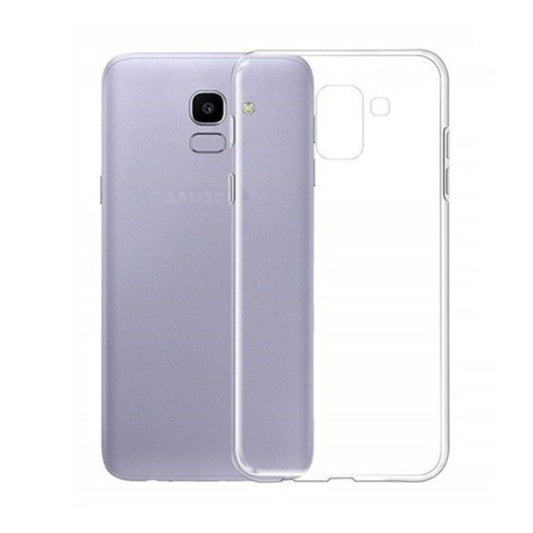 Hülle für Samsung Galaxy J6 2018 Handyhülle Silikon Case Schutzhülle Cover klar
