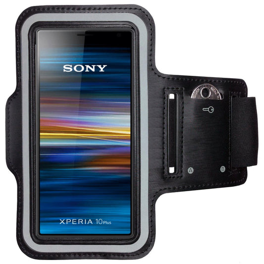 Sony Xperia 10 Plus Handy Sport Armband Sportarmband Fitness Tasche