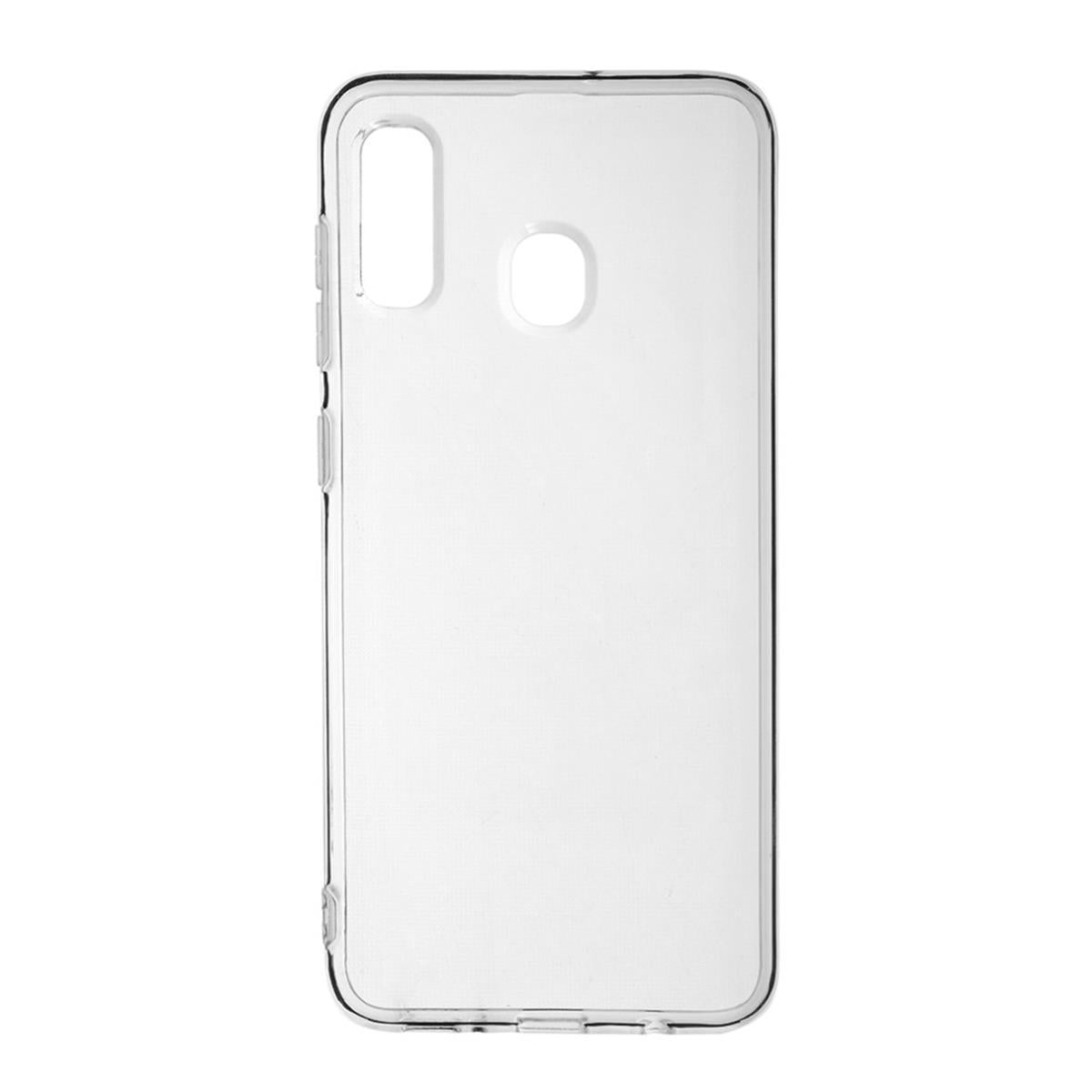 Hülle für Samsung Galaxy A30 Handyhülle Silikon Cover Schutzhülle Case klar
