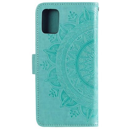 Hülle für Samsung Galaxy Note10 Lite Handyhülle Flip Case Schutzhülle Cover Mandala Grün