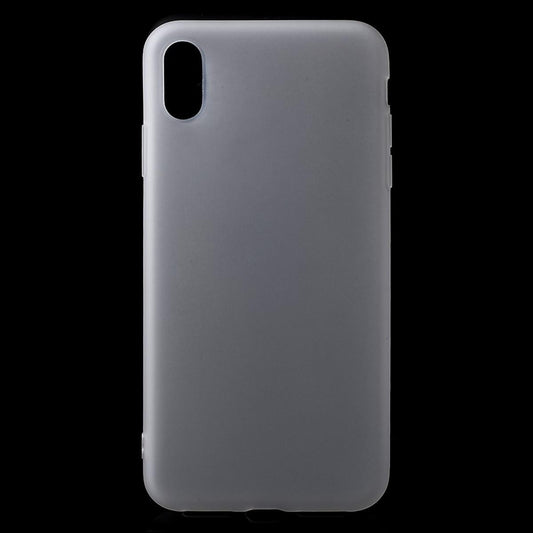 Hülle für Apple iPhone XR Handy Cover Silikon Case Schutzhülle Bumper matt Weiß