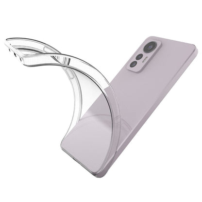 Hülle für Xiaomi 12 Lite 5G Handyhülle Silikon Cover Case Bumper Softcase Klar