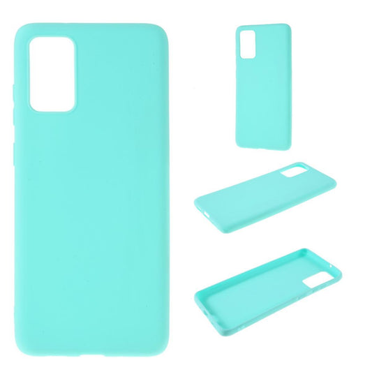 Hülle für Samsung Galaxy M30s Handyhülle Silikon Case Cover Bumper Matt Grün