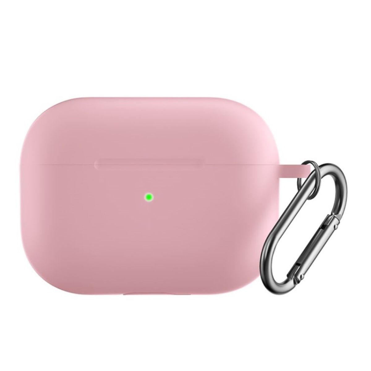 Hülle für Apple AirPods Pro 2 Silikon Case Cover Etui Bumper Schutzhülle Rosa