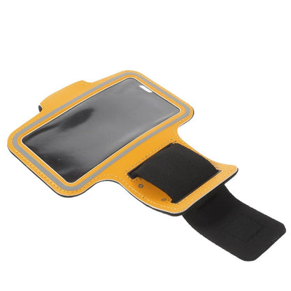 Universal Sport Armband Handy Tasche für Smartphones von 4,5" bis 5,85" Orange