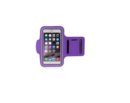 Armband für Apple iPhone 7/8 Sportarmband Fitness Tasche Jogging Armband Laufhülle Lila
