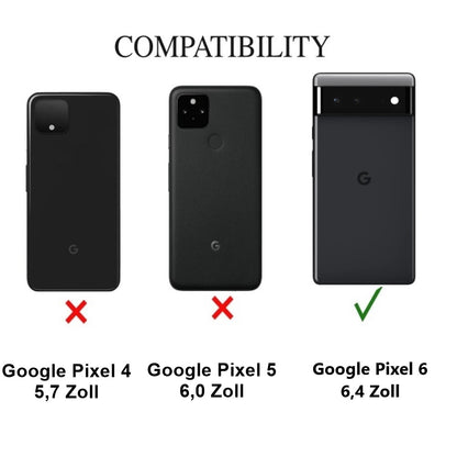 Hülle für Google Pixel 6 Handyhülle Silikon Case Cover Bumper Etui Matt Gelb