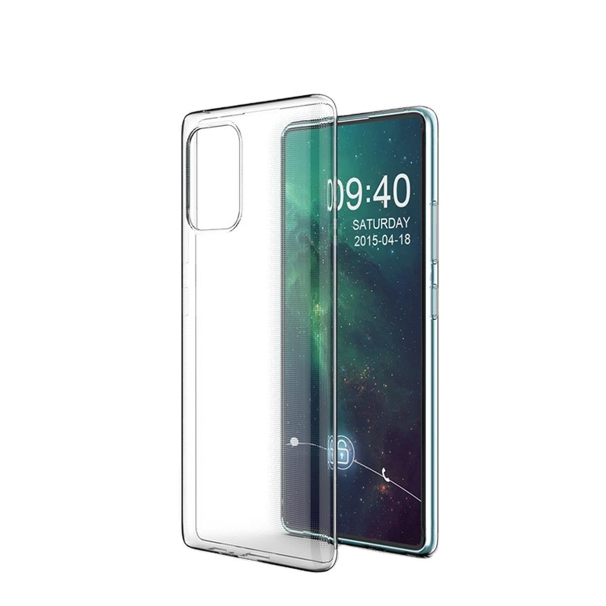 Hülle für Samsung Galaxy S10 Lite Handyhülle Silikon Cover Bumper Case klar