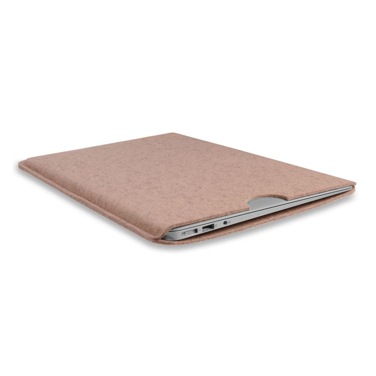 Hülle für Apple MacBook Pro 16" (M1,M2) Handmade Filz Schutz Tasche Case Rosa