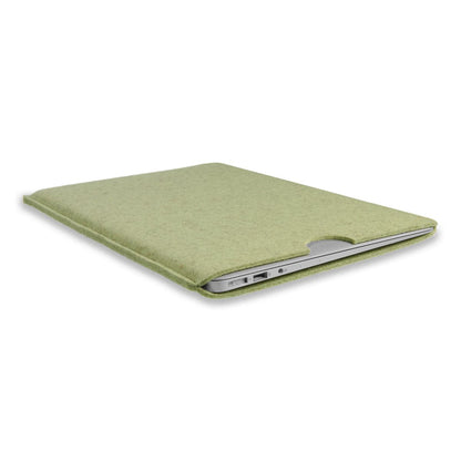 Hülle für Apple MacBook Pro 13" (M1,M2)/Air 13" (M1) Handmade Filz Tasche Grün