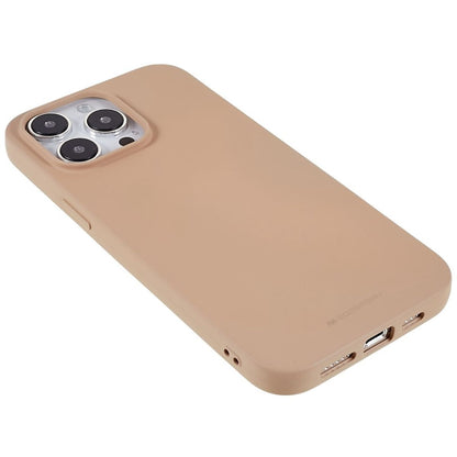 Hülle für Apple iPhone 14 Pro Max Handyhülle Silikon Case Cover Etui Matt Beige