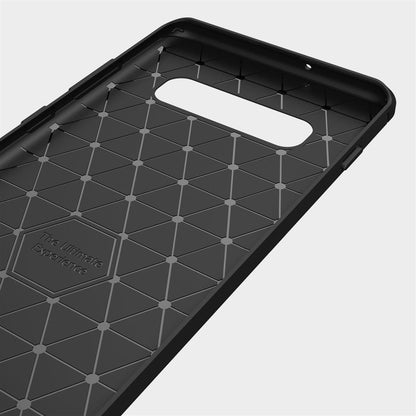 Hülle für Samsung Galaxy S10 Handyhülle Silikon Case Schutzhülle Cover Carbon Farben