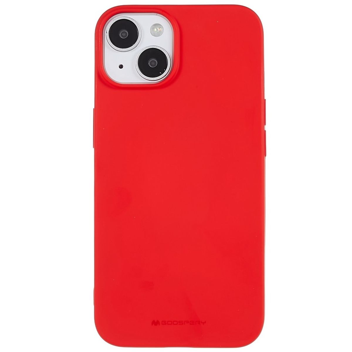 Hülle für Apple iPhone 14 Handyhülle Silikon Case Cover Bumper Matt Rot