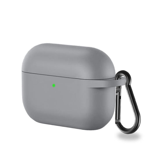 Hülle für Apple AirPods Pro Silikon Bumper Case Cover Tasche Bumper Grau