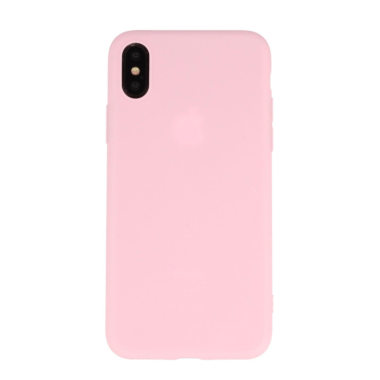 Hülle für Apple iPhone X/Xs Handyhülle Silikon Tasche Case Cover Rosa