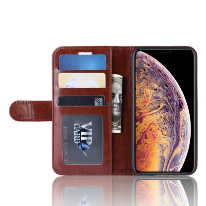 Hülle für Apple iPhone 11 Pro Max [6,5 Zoll] Handyhülle Flip Cover Etui Braun