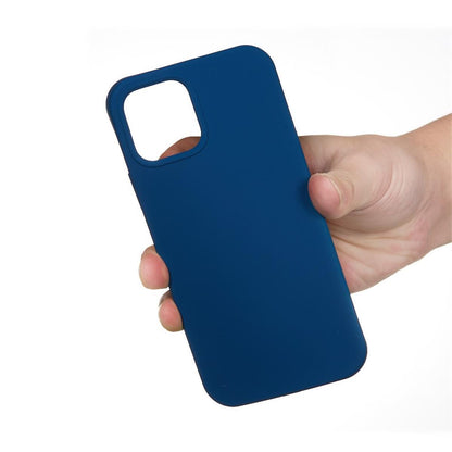 Hülle für Apple iPhone 13 Mini [5,4 Zoll] Handy Silikon Case Cover Matt Blau