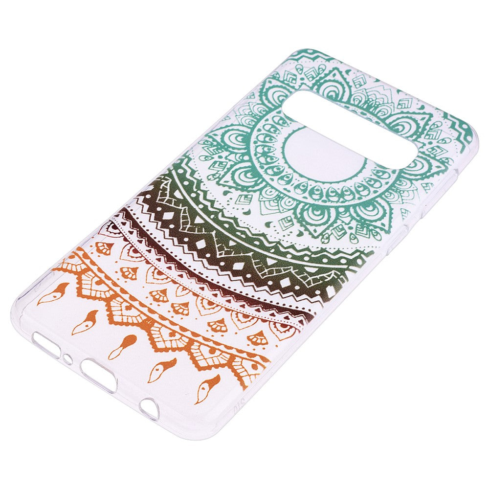 Hülle für Samsung Galaxy S10e Handyhülle Silikon Case Cover Motiv Blume Bunt