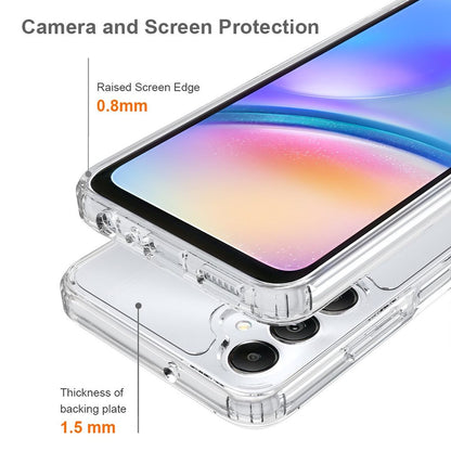 Hülle für Samsung Galaxy A05s 4G Handy Case Hybrid Silikon Bumper Cover Klar