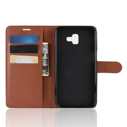 Hülle für Samsung Galaxy J6 Plus (+) Handyhülle Case Cover Tasche Etui Braun