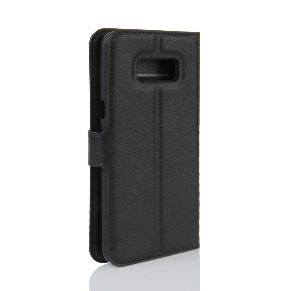 Hülle für Samsung Galaxy S8 Plus Flip Case Handyhülle Schutz Tasche Schwarz
