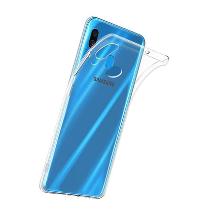 Hülle für Samsung Galaxy A20e Handyhülle Silikon Cover Schutzhülle Case Klar