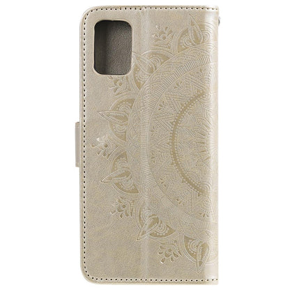 Hülle für Samsung Galaxy Note20 Handyhülle Flip Case Cover Tasche Etui Mandala Gold