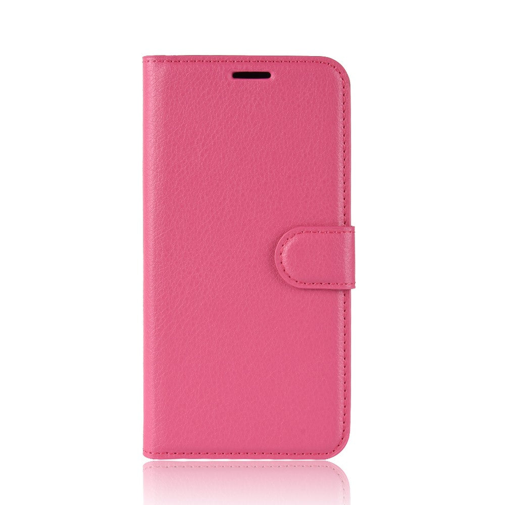 Hülle für Samsung Galaxy J6 2018 Handyhülle Flip Case Cover Schutzhülle Pink