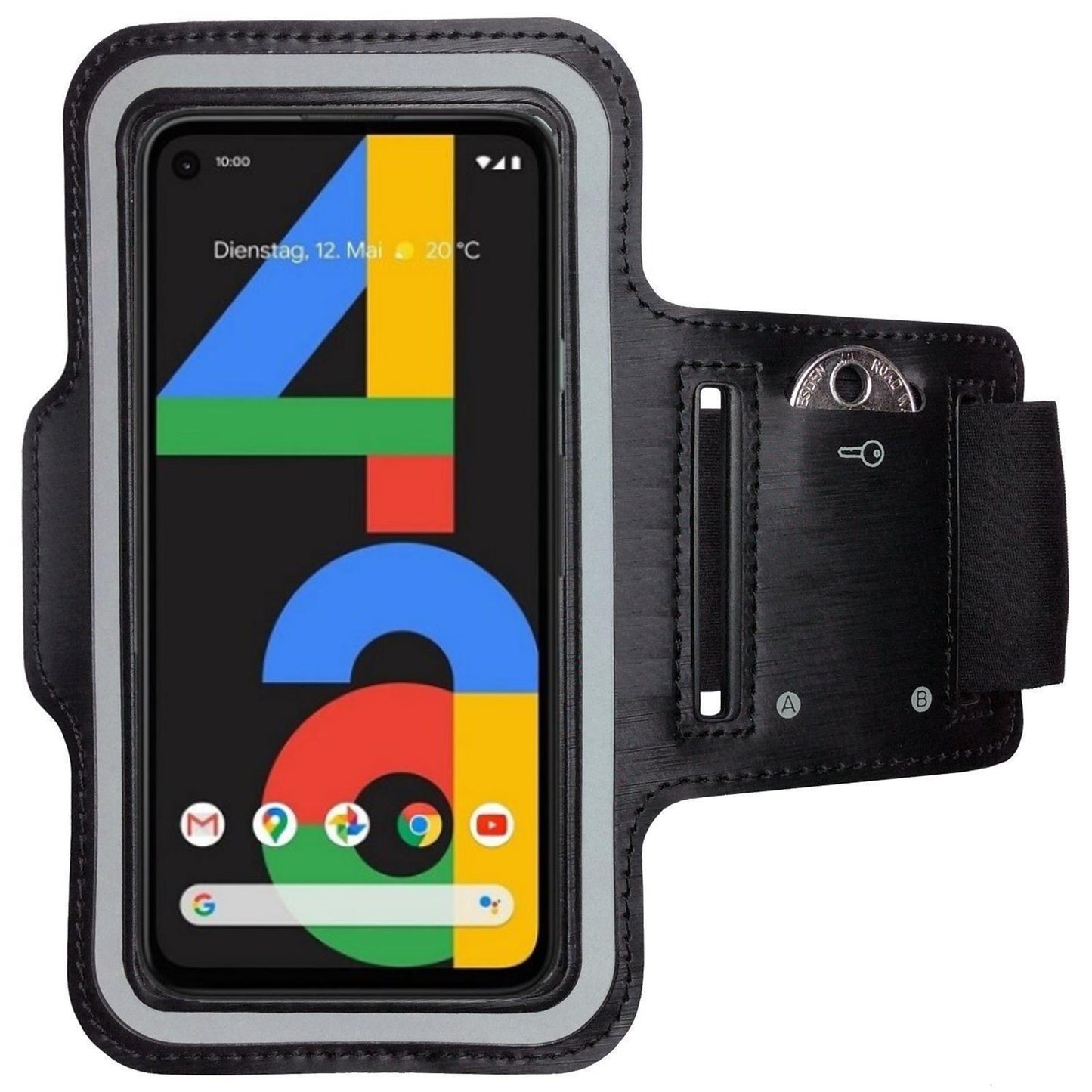 Sportarmband für Google Pixel 4a Sport Fitness Hülle Armband Handy Laufhülle